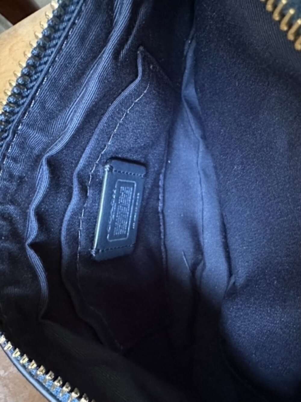 Coach Belt Bag/Fanny Pack, Dark Teal, Like New - Picture 15 of 15